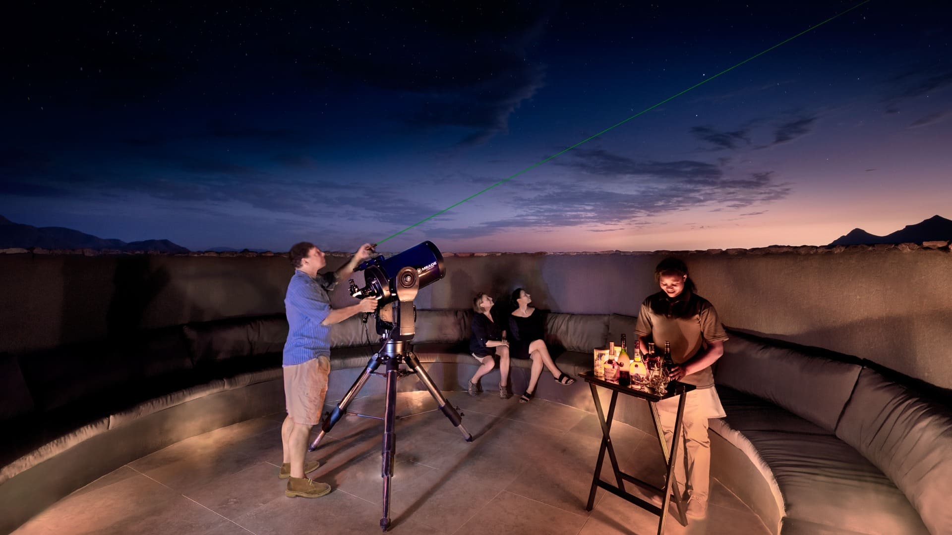 raspberrypg | Star Gazing During a Clear Desert Night Sky Tour