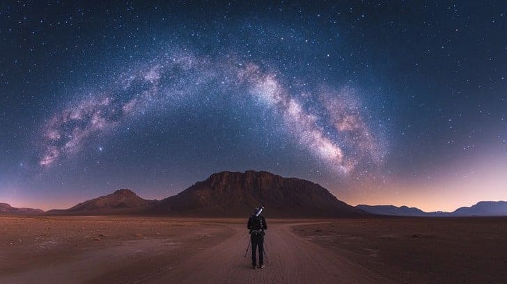 raspberrypg | Star Gazing During a Clear Desert Night Sky Tour